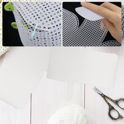 Plastic Mesh Clear Canvas Sheet - Image 4
