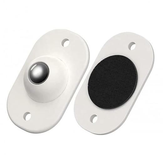 4Pcs Mini Swivel Casters Wheels Roller