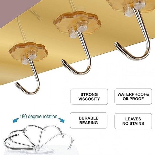 Golden 6 Flower Hook (pack of 6) - Image 2