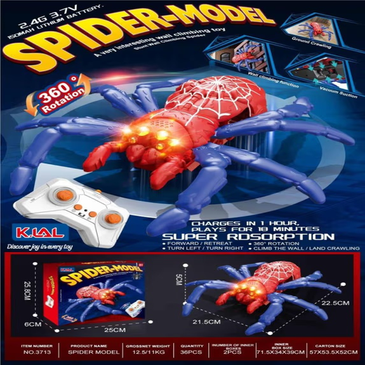 SPIDER MODEL WALL CLIMBER