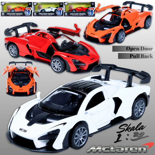Mini Mclaren Diecast Car - Image 3