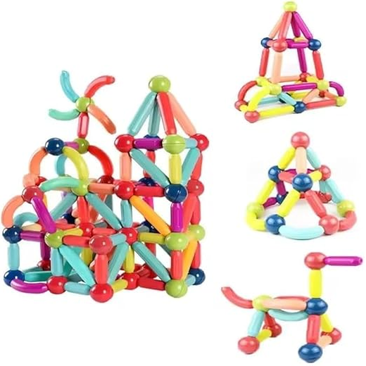 42 PCS MAGNETIC BAR BLOCKS - Image 2