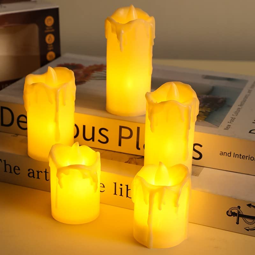 5 Piece Set LED Candles 🕯️ - Image 3