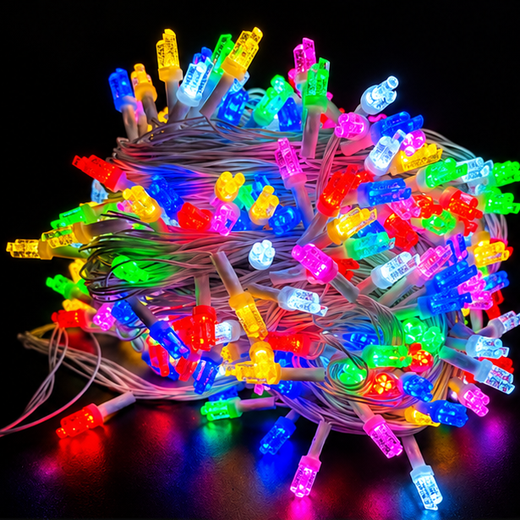 80M Burj Khalifa Multicolour String Light (400 Bulb) (Print: 115M) ✨