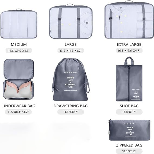 7 In 1 Travel Bag - Image 3