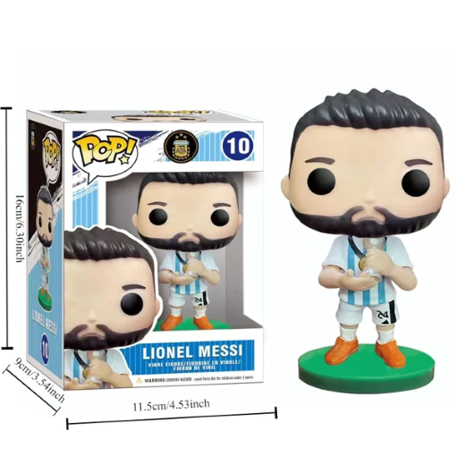 2 pcs - Ronaldo & Messi pop set net price 150