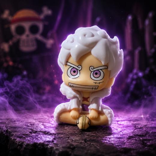 Gear 5 luffy sitting - Image 2