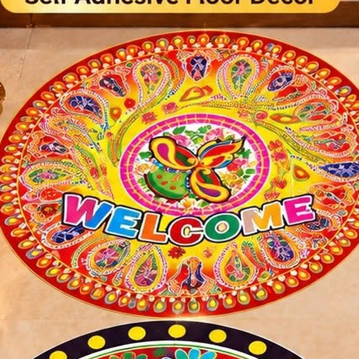 Rangoli Sticker for Floor - Image 2