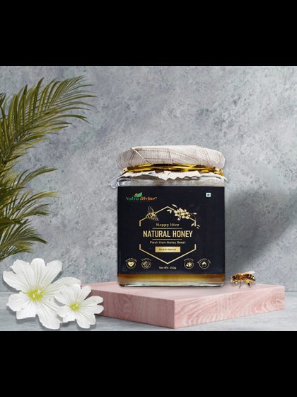 Happy Hive Natural Honey 350g (Pack of 1)