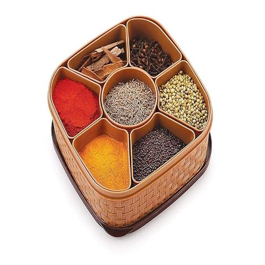 Masala Rangoli Box Dabba for Spices - Image 3