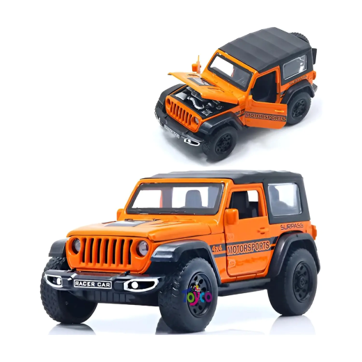 Big Metal Wrangler Jeep - Image 3