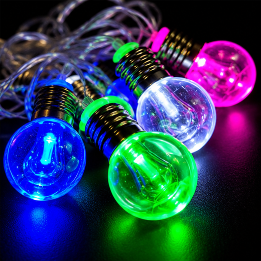Multicolour Bulb Design Fancy String Light 10 Bulb ✨ - Image 4