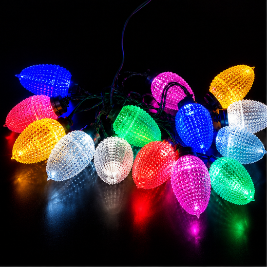 Big Magic Pineapple Multicolour String Light (14 Bulb) ✨