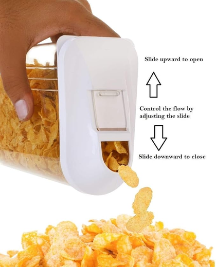 (Set of 6) 750ML Easy Flow Kitchen Container - Image 4