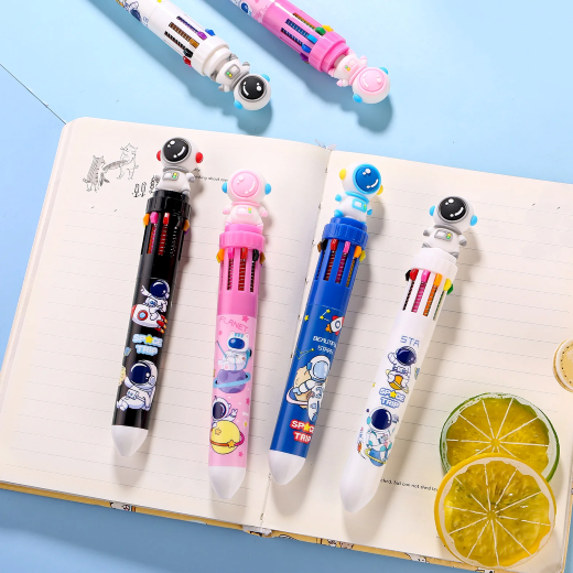 Space Multicolored Pen (10 Refil) - Image 3