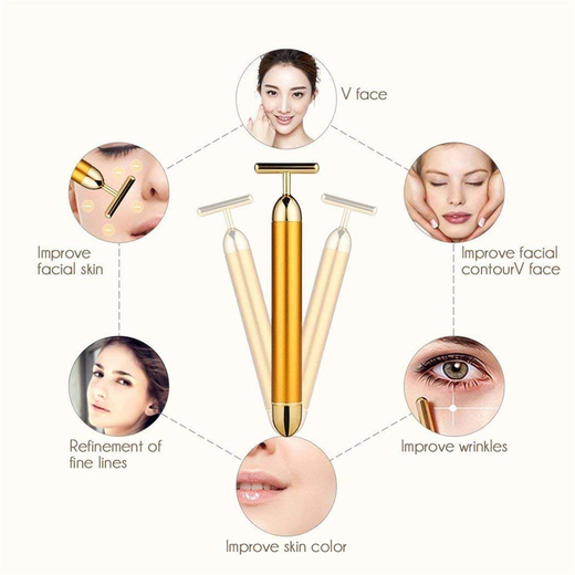 24k Golden Pulse Facial Battery - Image 2