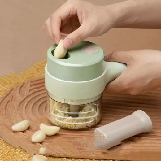 4-in-1 Electric Vegetable Cutter - Image 4