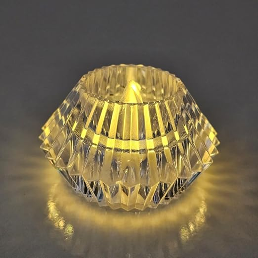 Crystal Diamond Diya Candle (pack of 4) - Image 4