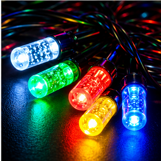 28M Long Fiber / Pinchu Multicolour String Light (120 Bulb) (Print: 45M) ✨ - Image 4
