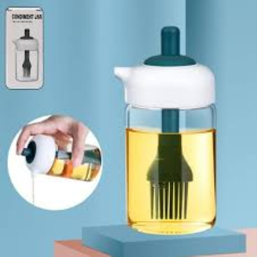 Glass Brush Jar - Image 4