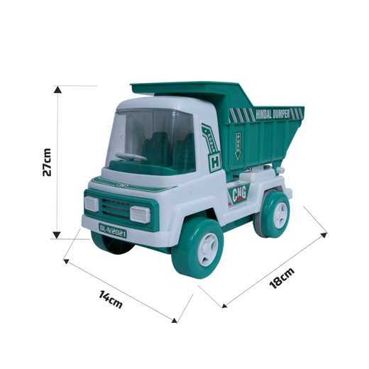 FLYI Deluxe Hindle Friction Dump Truck – Construction Fun for Kids 3+ - Image 4