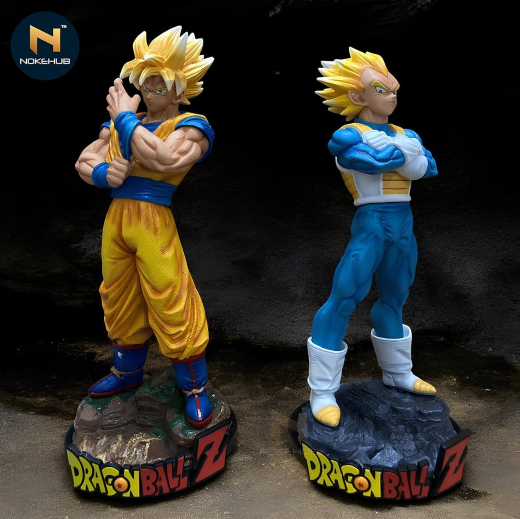32 cms aftershok goku + vegeta set