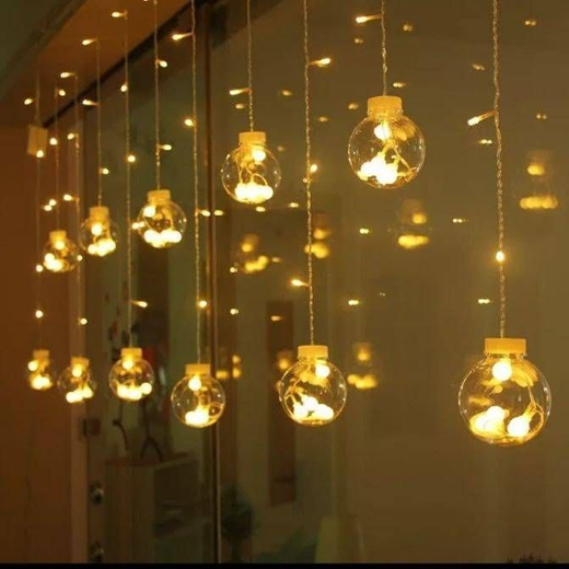 6*6 Glove Ball Light With Different Flashing Mode Curtain Light 🌕👆