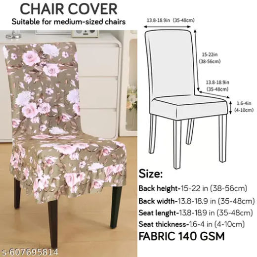 Elastic Chair Cover (1 PC) - Image 4