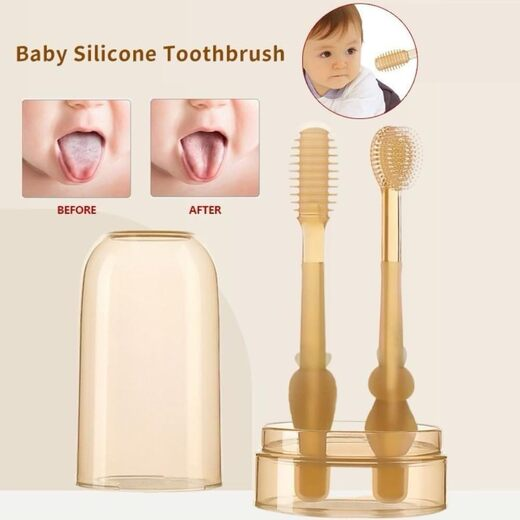2 In 1 Baby Toothbrush - Image 2