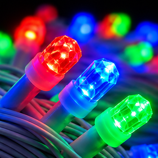 15M Diamond Multicolour String Light (42 Bulb) (Print: 20M) (5402no.)✨ - Image 2