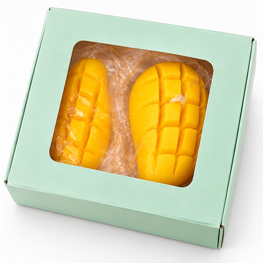 Mango Candle (Pack of 2) (Box Size: 4*4 Inch) 🥭🕯️ - Image 4