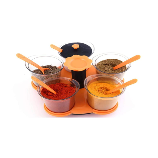 Multi Purpose Dining Set of 5 Spice Rack - Image 2