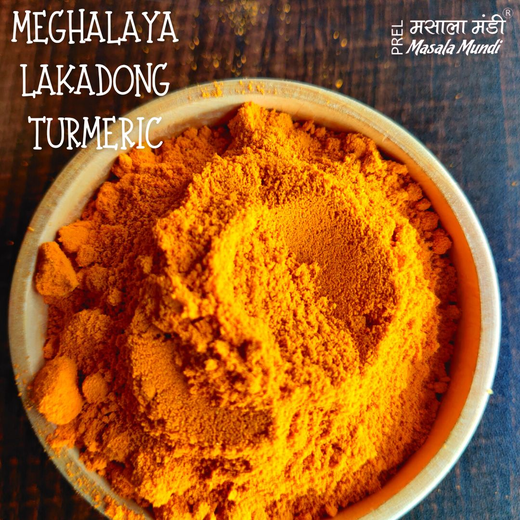 Lakadong Turmeric Powder | 7+% Curcumin | Sourced from Jaintia Hills, Meghalaya 250gm (Pack of 4) - Image 3
