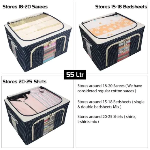 Home Organization and Storage Box 66L - Image 3