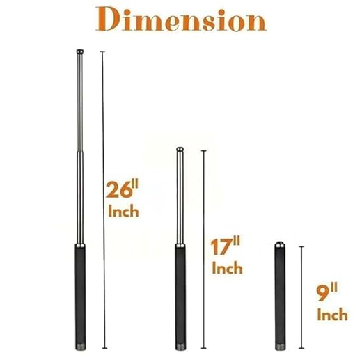 Foldable Self Defence Stick Rod - Image 3