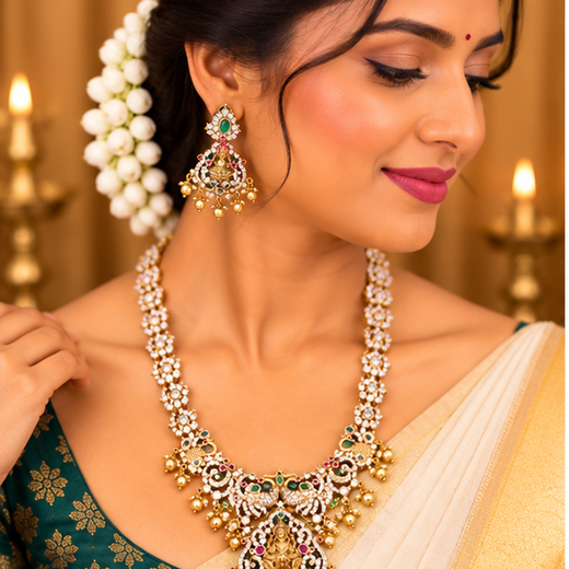 Long Gold Necklace - Image 2