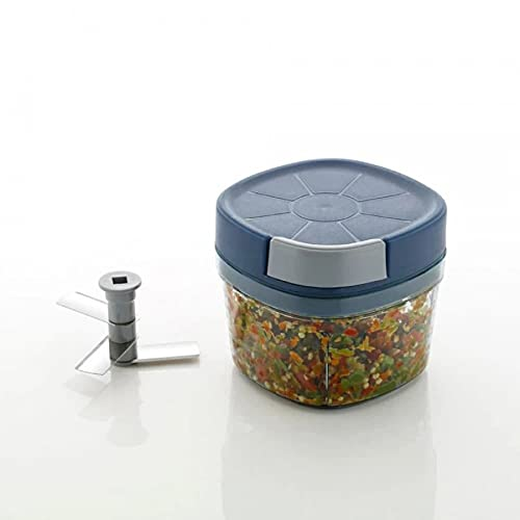 Square Shape Manual Handy Chopper (600ML) - Image 4