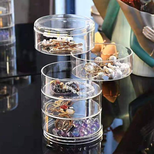 4 Layer Acrylic Cosmetic Box - Image 2