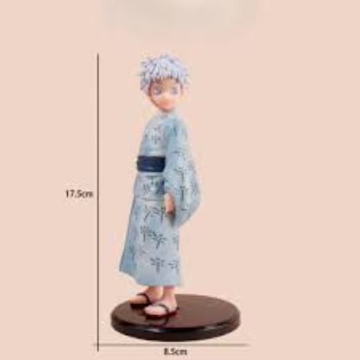 50pcs-17.5 cm Gojo Satoru kid in a traditional blue and white yukata kimono Net price 120 - Image 4