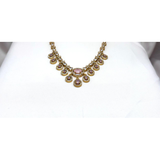 Matte finishing Short Necklace - Image 2