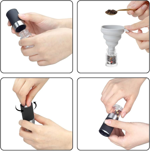 Big Glass Pepper Grinder - Image 3