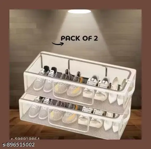 Transparent Shoe Rack-Big - Image 2