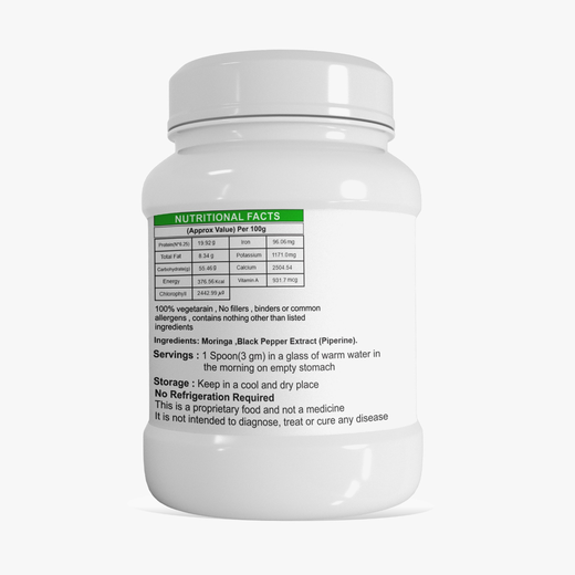 Moringa Powder 100gm - Image 2