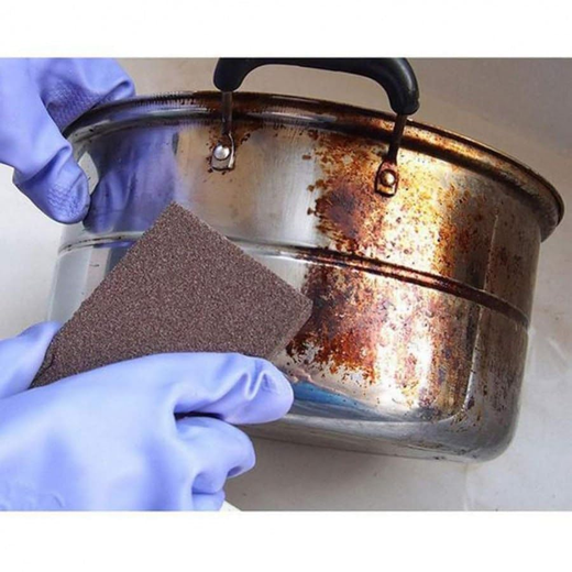 Sponge-Scrubber Brown (Set of 2) - Image 4