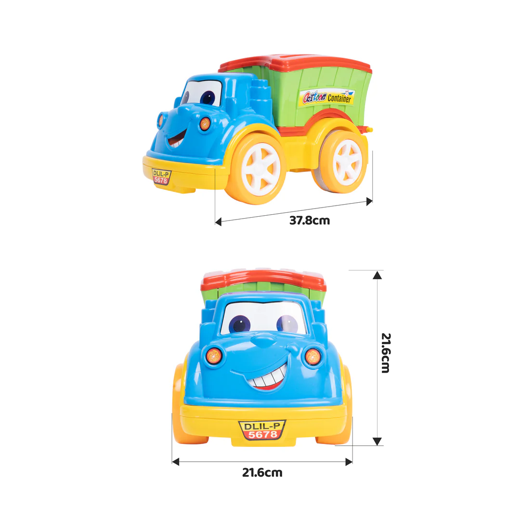 FLYI Friction Powered Beast Container Truck Toy(2+ Years) - Image 4