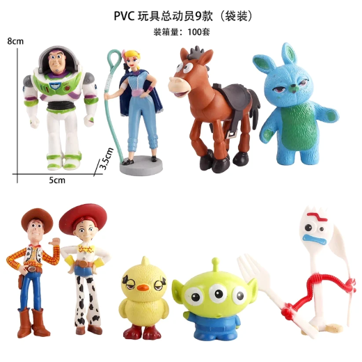 Toy story set of 9 Action fiqure - Image 4