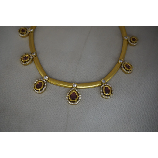 Gold Kanti Necklace - Image 2