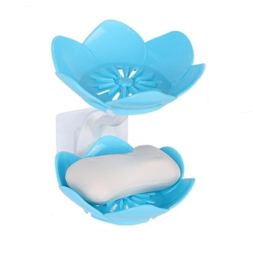 2 LAYER FLOWER WALLSOAP STAND