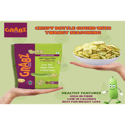 Grabz Crunchy Bottle Gourd with Twangy Seasoning