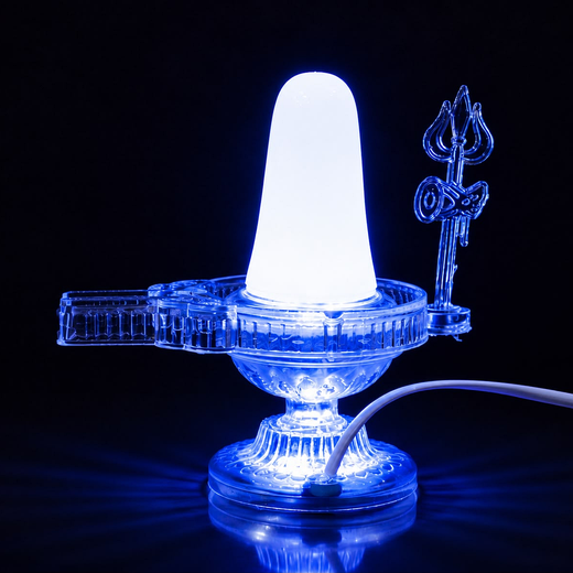 Crystal Multicolour Amaranth Ji Shivling 🔱 - Image 3